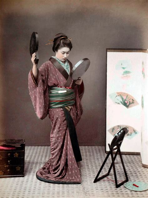 36 stunning hand colored photographs that capture everyday life in japan from between the 1870s