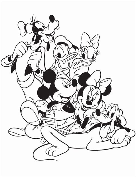 But the cute baby mickey mouse is what would make the kids happy. Mickey Mouse Coloring Pages Printable Inspirational Baby ...