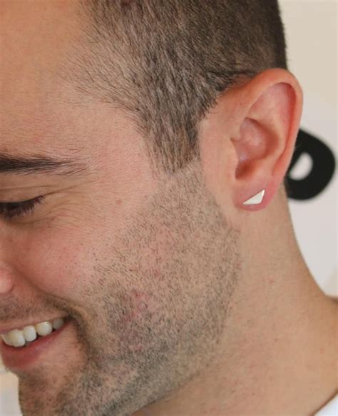Man Earrings Men Earrings For Men Single Earring For Men Etsy Stud