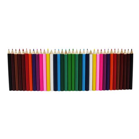 Mini Colour Pencils Pack Of 36 Childrens Art Pencils At The Works