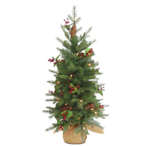 National Tree Company 3 Ft Nordic Spruce Artificial Christmas Tree