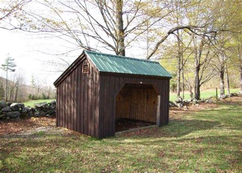 Roofing materials are included in the shed kit pricing. Run In Shed Kits | Horse Run In Shed | Jamaica Cottage Shop