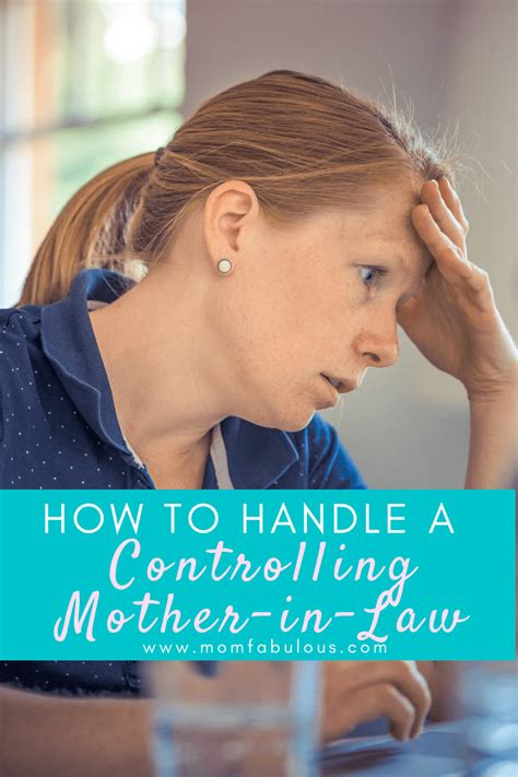 How To Handle A Controlling Mother In Law Dealing With Difficult