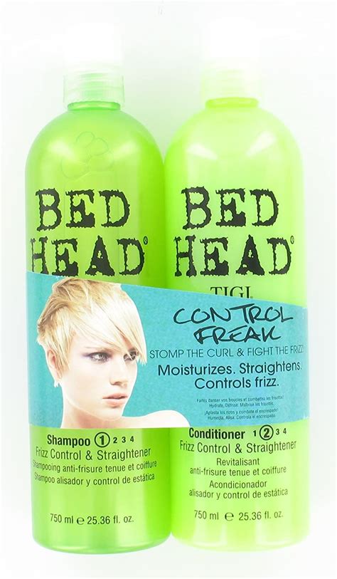 Tigi Bed Head Control Freak Shampoo And Conditioner X Ml Amazon