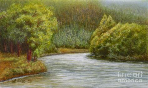 Santa Fe River Painting By Lora Duguay Fine Art America