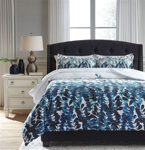 Clearfield Blue And Teal Queen Comforter Set From Ashley Coleman