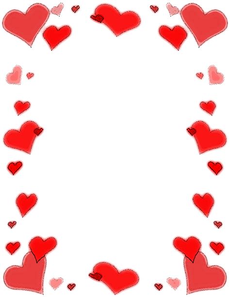 Heart Page Border Clipart Best