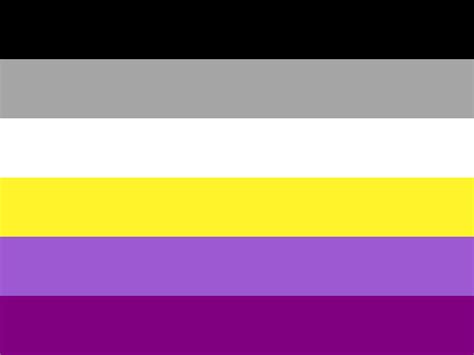 I Merged The Asexual And Non Binary Flag Together To Help My Friend