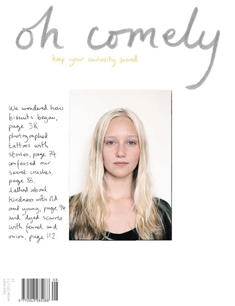 Oh Comely Magazine Issue 8 Things To Come Perfect Strangers Women
