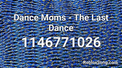 dance moms roblox ids