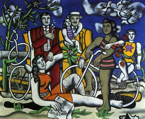 Leisures On Red Bottom Fernand Leger The Encyclopedia