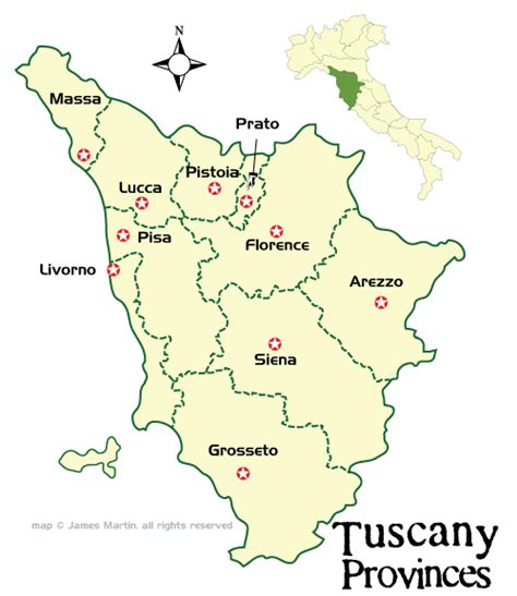 Wandering Italy Tuscany Provinces Map Tuscany Map Italy Train