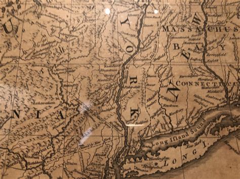 Map From C 1700s Of New York City And Vicinity Rmildlyinteresting