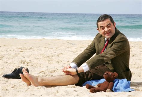 Mister Bin On The Seaside Imagenes De Risa Mr Bean Personajes Famosos