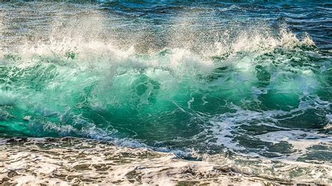 Water Sea Surf Wave Ocean Splash Motion Wind Ocean Waves Foam