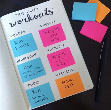 5 Ways To Use Sticky Notes In Your Bullet Journal Lets Live And Learn