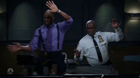 Captain Holt And Terry Jeffords Dancing Together Brooklyn Nine