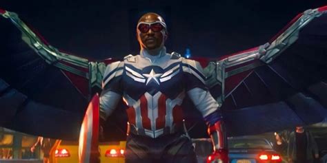 Sam Wilsons Captain America Suit Looks Way Different In Mcu Concept Art