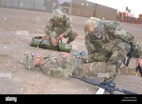 Texas Guardsmen From The 3rd Battalion 144th Infantry Regiment Compete