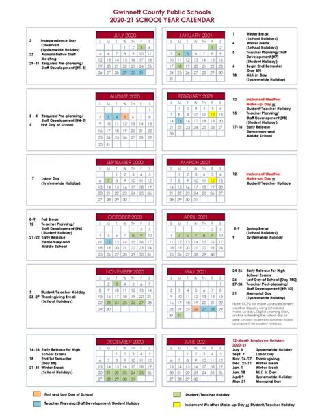 Gcps 22 23 Calendar Customize And Print