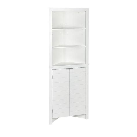 Riverridge Home Madison Collection Tall Corner Cabinet White Artofit
