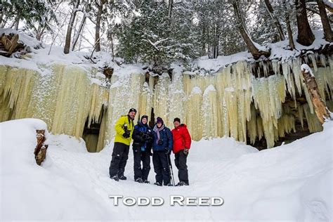 Go Explore The Eben Ice Caves West Of Munising In Michigans Up They