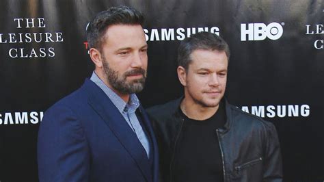 Matt Damon Says Friend Ben Affleck Is Doing Great After Recent