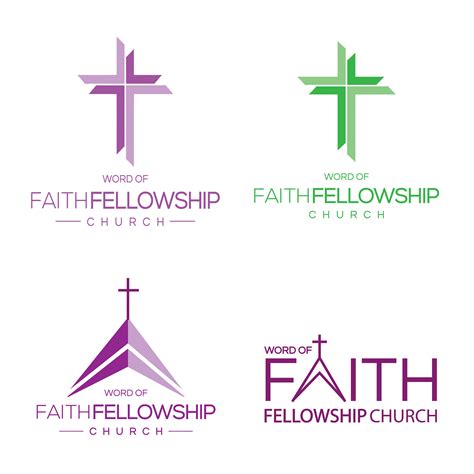 Word Of Faith Fellowship Logo Designs On Behance