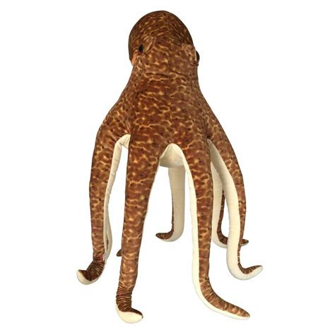 Jumbo Octopus Soft Plush Toy 43110cmcuddlekinswild Republic