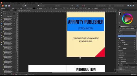 Affinity Publisher For Beginners Lecture1 19 Basic Export Affinity