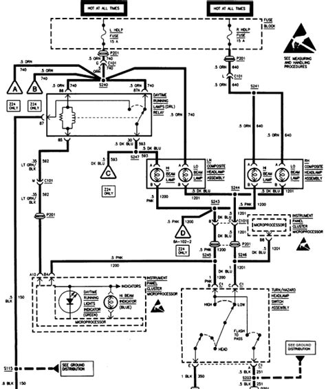 1996 Sierra Radio Wiring Diagram