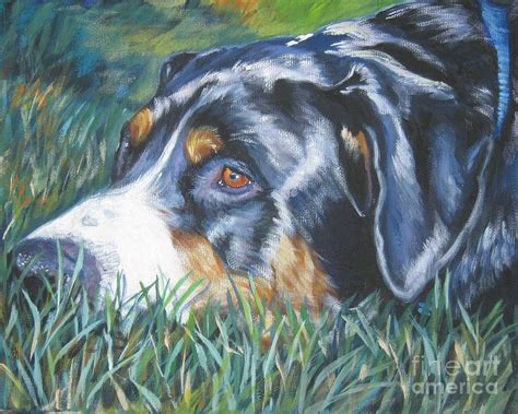 Greater Swiss Mountain Dog Painting By Lee Ann Shepard Fine Art America