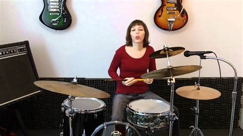 Beginner Drum Lesson 3 ♦ Crash on beat 1 - YouTube
