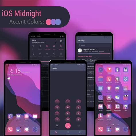 Download Latest Gradient Iphone 11 Emui Theme For Emui 991 Devices