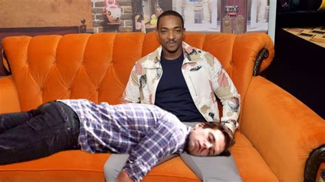 Anthony Mackie About His Love For Sebastian Stan S Couch Anthony Sebastian Funny Moments