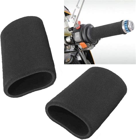 Motorcycle Comfort Foam Handlebar Cover Anti Slip Vibration Grip