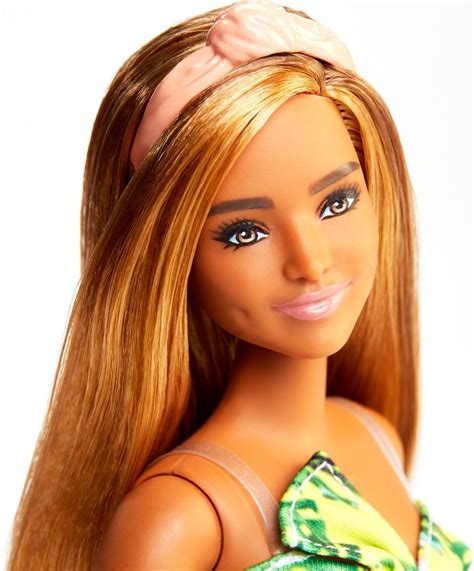 Barbie Fashionistas Curvy Met Lang Blond Haar Barbiepop