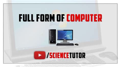 Please note that all the full forms mentioned in the posts are just for fun, and they aren't real full forms. Computer Science Full Form of Computer | Explained ...