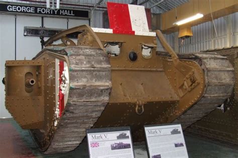 Mark V Male Tank At The Tank Museum Bovington Tank Man Tank