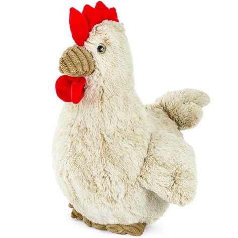 Super Soft Plush Corduroy Cuddle Farm Chicken Stuffed Animal Toy 225
