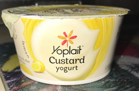 Yoplait Custard Yogurt Lemon Yogurt Yoplait Custard