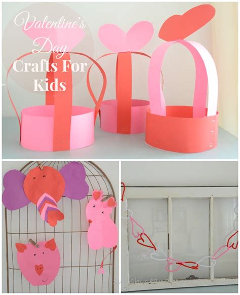 3 Simple Valentines Day Crafts For Kids