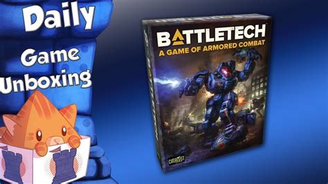 Daily Game Unboxing Battletech Youtube