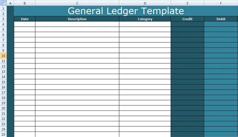 While excel accounting templates will never be as good as full software accounting packages, they are easy to use. A General Ledger Template Excel is therefore create to ...