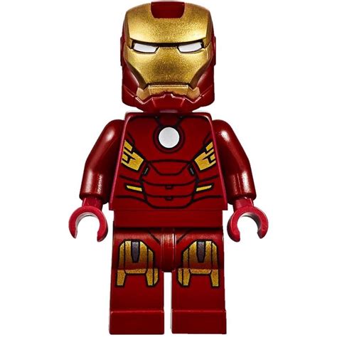 Lego Minifiguren Spielzeug Lego Iron Man Mark 85 Gold Arms