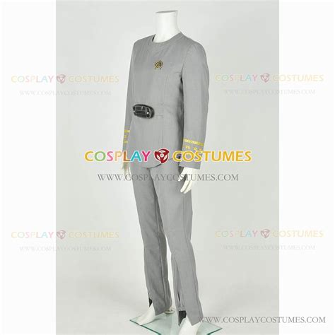Spock Kirk Cosplay Costume For Star Trek Uniform Grey Full Set