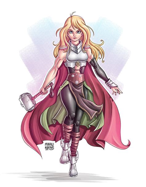 Thor Jane Foster By Mauroalbatros On Deviantart