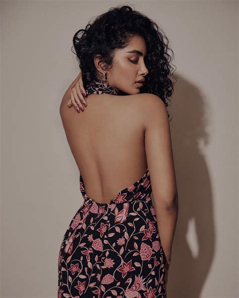 Anupama Parameswaran Flaunts Her Sexy Back In This High Slit Dress