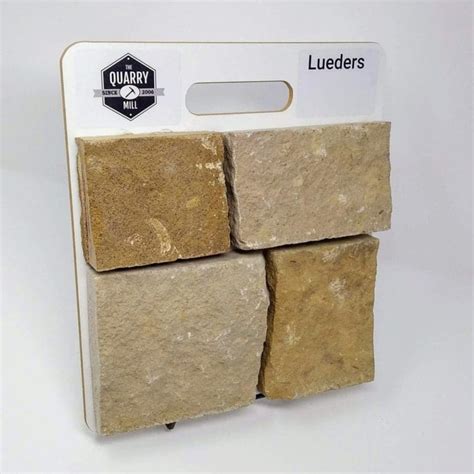 Lueders Sample Board Natural Thin Stone Veneer Quarry Mill