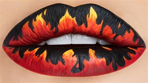 Lip Art Skills So Fierce Its Fire Best Makeup Tutorials 2018 Woah